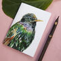 Inky Starling Notebook, thumbnail 3 of 8