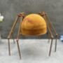 Huge Spider Garden Ornament 35cm Distressed Rusty Metal, thumbnail 12 of 12