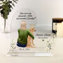 Custom Dog Memorial Heart Plaque, thumbnail 1 of 9