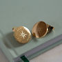 Personalised You're My Guiding Star Steel Cufflinks, thumbnail 5 of 5