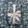 Floral Christmas Wrapping Paper, thumbnail 1 of 2