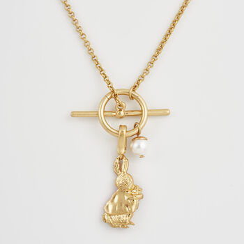 Fable X Peter Rabbit Cotton Tail Book Charm Necklace, 2 of 8