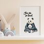 You Are So Loved Panda Nursery Print, thumbnail 4 of 5