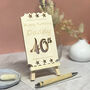 Personalised 40th Birthday Wooden Cards, thumbnail 1 of 5