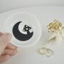 Enchanted Moon And Mushroom Jewellery Trinket Dish, thumbnail 1 of 8