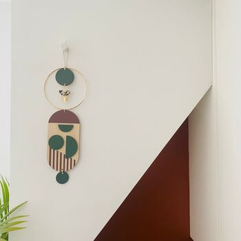 Purple And Eucalyptus Elegant Modern Style Wall Art, 3 of 5