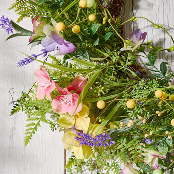 Personalised Hillington Wild Flower Wreath, 3 of 5