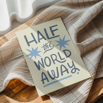 Half The World Away, Oasis Print, 2 of 12