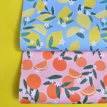 Sorrento Lemons Wrapping Paper, 6 of 6