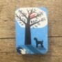 Schnauzer Dog Treat Mini Tin, thumbnail 1 of 5