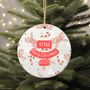 Personalised Name Bauble Custom Text, thumbnail 1 of 3