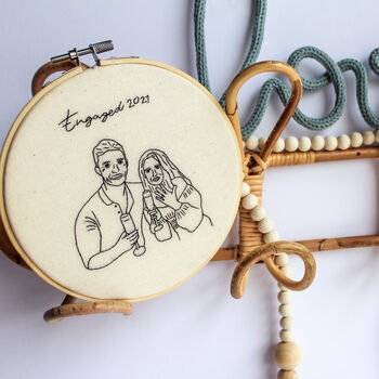 Customised Picture/Portrait Hand Embroidery, 4 of 5