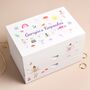 Personalised Fairy Keepsake White Wooden Jewellery Box, thumbnail 1 of 3