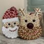 Child’s Rudolf Mosaic Craft Kit For Christmas, thumbnail 3 of 4