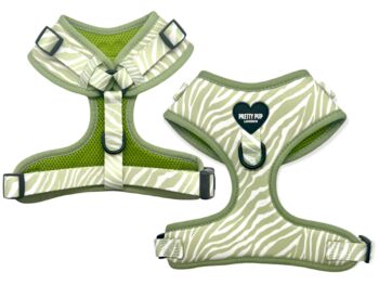 Zebra Print Dog Harness, 12 of 12