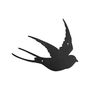 Metal Swallow Bird Wall Art Decoration Outdoor Garden, thumbnail 3 of 4