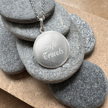 Sterling Silver St Christopher Necklace, 3 of 4