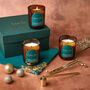 Trio Christmas Candles And Candle Accessories Gift Set, thumbnail 1 of 5