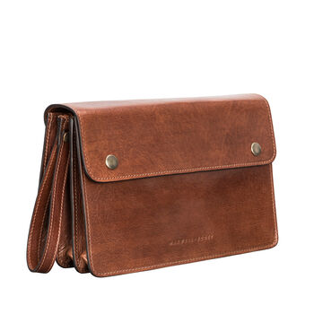Personalised Men's Leather Pochette 'Santino Small', 7 of 12