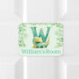 Personalised Dinosaur Children’s Bedroom Door Sign, thumbnail 1 of 2