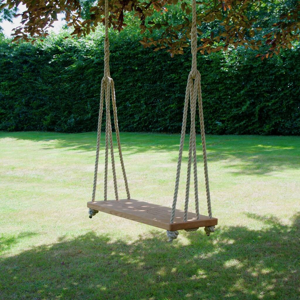 Large Personalised Porch Swing, 1 of 5