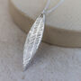 Sterling Silver Textured Palm Pendant, thumbnail 1 of 9