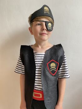Custom Pirate Costume Choose Outfit Colour, 6 of 10