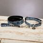 Salcombe Blue Nautical Collar And Lead Set, thumbnail 5 of 7