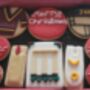 Personalised Cricket Biscuit Tin For Father's Day Birthdays, Thank You, Good Luck, Retirement, Well Done, Congratulations, Get Well, thumbnail 10 of 12