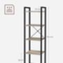 Five Tier Bookcase Standing Display Storage Rack, thumbnail 12 of 12