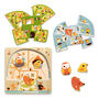 Layered Wooden Puzzles For Toddlers, thumbnail 3 of 10