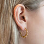 Contemporary Bubble 30mm Hoops, thumbnail 5 of 5