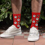 Personalised Lucky Football Photo Socks, thumbnail 9 of 12