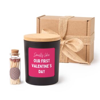 Our First Valentine’s Day Candle Gift Set For Girlfriend, 4 of 6