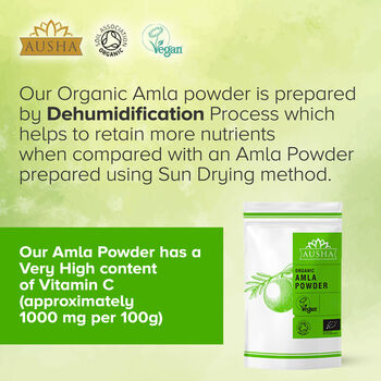 Organic Amla Powder 500g Immunity Hair Conditioner, 2 of 7