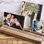 Personalised Wooden Photo Frame Block, thumbnail 1 of 9