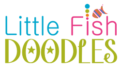 Little Fish Doodles Logo