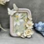 Ornate Butterfly Floral 6x4 Inch Photo Frame For Home Decor, thumbnail 3 of 8