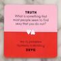 Mini Truth Or Dare Couples Pocket Card Game, thumbnail 5 of 6