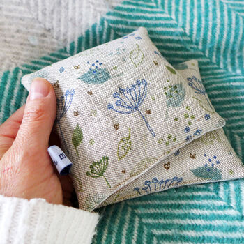 Blue Parsley Wheat Hand Warmers, 2 of 4