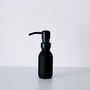 Matt Black Glass Bottle With Black Metal Pump, thumbnail 5 of 9