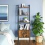 173cm H X 56cm W Steel Ladder Bookcase, thumbnail 1 of 4