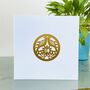 50 Years Of Love Wedding Anniversary Paper Cut, thumbnail 7 of 8
