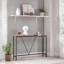 Hallway Table Console Table Sofa Table With Steel Frame, thumbnail 3 of 10