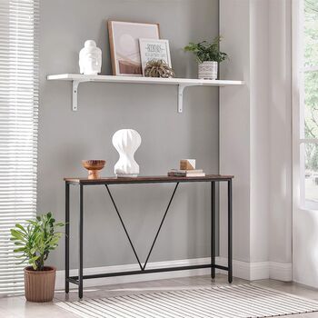 Hallway Table Console Table Sofa Table With Steel Frame, 3 of 10