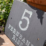 Personalised Slate House Sign, thumbnail 2 of 2