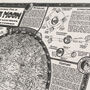 Moon Map Tea Towel, thumbnail 5 of 9