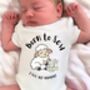 Born To Sew Baby Bodysuit, thumbnail 1 of 5