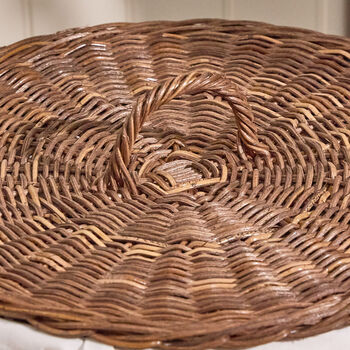 Aden Round Rattan Laundry Basket, 5 of 5