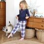 Personalised Embroidered Sausage Dog Family Pyjamas, thumbnail 3 of 12